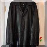 H10. Mario Vittorio for Nieman Marcus leather coat. Size 44 